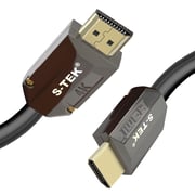 S-TEK [20-Meter / 66-Feet] 2.0 Version Gold Plated HDMI Cable, Male to Male, Ultra High-Speed 18Gbps cable - Compatible UHD TV, 4K Monitor, Audio Return, Video, Black