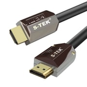 S-TEK [20-Meter / 66-Feet] 2.0 Version Gold Plated HDMI Cable, Male to Male, Ultra High-Speed 18Gbps cable - Compatible UHD TV, 4K Monitor, Audio Return, Video, Black