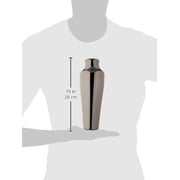 Viski Warren: Cocktail Shaker, Gunmetal Black