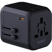 Aukey PATA04 3 Port Universal Charger Black