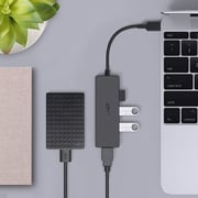 Aukey CBC64 4 Port USB Type-C Hub Black