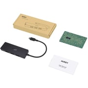 Aukey CBC64 4 Port USB Type-C Hub Black