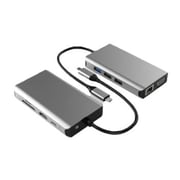 Brandtech BTH10IN1 10 In 1 USB Type-C Hub Black