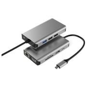 Brandtech BTH10IN1 10 In 1 USB Type-C Hub Black