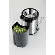 Kenwood Juicer 300W Stainless Steel Juice Extractor with 65mm Wide Feed Tube, 2 Speed, JEM01.000BK