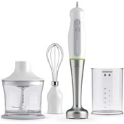 Kenwood Hand Blender 600W with 500ml Chopper, Whisk, Stainless Steel Wand, Triblade. HDP109WG White