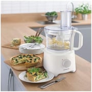 Kenwood Food Processor 800W Multi-Functional With Stainless Steel Disk, 1.5 Liter Blender, FDP301Wh