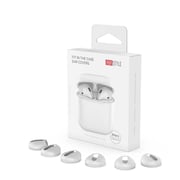 AhaStyle Fit in the Case Ear Covers for Airpods ( 3 Pairs ) - White