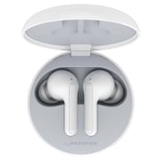LG Earbuds HBS-FN4 In-Ear, Wireless Bluetooth Earbuds, Wireless Headphones MERIDIAN SOUND with Dual Microphones, IPX4 Water-Resistant, White