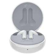 LG Earbuds HBS-FN4 In-Ear, Wireless Bluetooth Earbuds, Wireless Headphones MERIDIAN SOUND with Dual Microphones, IPX4 Water-Resistant, White