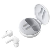 LG Earbuds HBS-FN4 In-Ear, Wireless Bluetooth Earbuds, Wireless Headphones MERIDIAN SOUND with Dual Microphones, IPX4 Water-Resistant, White