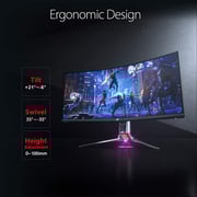 Asus ROG Swift PG35VQ Ultra-Wide HDR Gaming Monitor, 35 Inch 21:9 (3440 x 1440), FALD 512 Zones, Overclockable 200Hz, 2ms, G-SYNC Ultimate, Display HDR1000, Quantum Dot, Smart Fan Control, Aura Sync