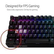 Asus ROG Strix Scope Deluxe Gaming Keyboard 44cm Black