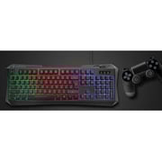 Vertux Radiance Gaming Keyboard Black