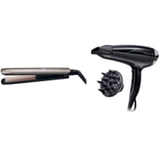 Remington S8590 Hair Straightner and Hair Dryer 2300 Watts D5215