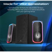 Vertux SONIC 50 Bluetooth Gaming Speaker Black