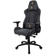 Arozzi Verona Signature Soft Fabric Gaming Chair 87cm Black/Gold