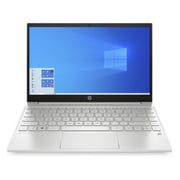 HP Pavilion 13 Laptop - 11th Gen Core i5 4.2GHz 8GB 512GB Shared Win10 13.3inch FHD Natural Silver English/Arabic Keyboard bb0000ne (2020) Middle East Version