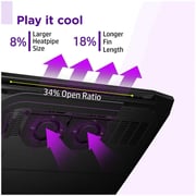 HP Pavilion 16A0012NE Gaming Laptop - Core i7 2.6GHz 16GB 1TB+256GB 6GB Win10Home 16.1inch FHD Black English/Arabic Keyboard