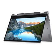 Dell Inspiron 14 2 in 1 Laptop - 11th Gen Core i7 4.70GHz 8GB 512GB Shared Win10 14inch FHD Grey English/Arabic Keyboard 5406 INS 6007 (2020) Middle East Version