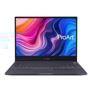 Asus ProArt StudioBook Pro 17 W700G3T-AV140R Laptop - Xeon E-2276M 2.80GHz 64GB 2TB 6GB Win10Pro 17inch WUXGA Star Grey English/Arabic Keyboard
