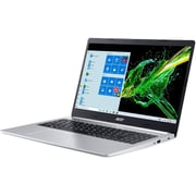 Acer Aspire 5 Laptop - Intel Core i3 / 15.6inch FHD / 4GB RAM / 128GB SSD / Windows 10 S Mode / English Keyboard / Pure Silver - [A515-55-378V]