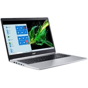 Acer Aspire 5 Laptop - Intel Core i3 / 15.6inch FHD / 4GB RAM / 128GB SSD / Windows 10 S Mode / English Keyboard / Pure Silver - [A515-55-378V]