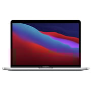 Macbook Pro 13 بوصة (2020) - Apple M1 Chip 8-Core 8GB 256GB SSD Silver English Keyboard النسخة الدولية