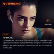 Riversong Air X5+ TWS In Ear Earbuds White