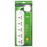 Terminator 5 Way Universal Power Extension Socket 3M Cable TPB 215SA