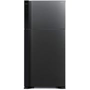 Hitachi RV760PUK7KBBK Top Mount Refrigerator