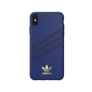 أديداس - iPhone XS ماكس - حافظة 3 خطوط - سامبا بلو