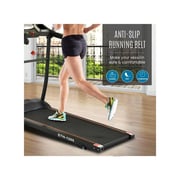 Sparnod Fitness Automatic Treadmill- Foldable Motorized Treadmill for Home Use - STH-1200 (4 HP Peak)