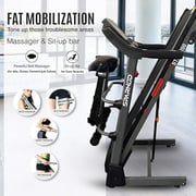 Sparnod Fitness Automatic Treadmill - Multifunction Foldable Motorized Running Indoor Treadmill for Home Use- STH-2200 (4 HP Peak)