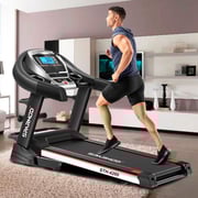 Sparnod Treadmill STH-4200 Foldable 4.5 HP Peak Motor, 125-kg Max User Weight, 14 km/hr Max Speed, Massager, Auto-Incline
