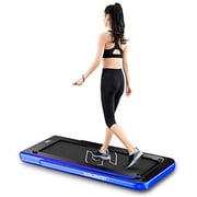 Sparnod Fitness 2 in 1 Foldable Treadmill For Home Come Under Desk Walking Pad- STH-3020 (4 HP Peak)