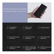 شاومي مي 20000 mAh Powerbank 3 Pro Type C [PD 45W، شاحن محمول فائق السعة، منافذ USB مزدوجة] - للهواتف الذكية، كمبيوتر محمول [ماك بوك، Mi Notebook، نينتندو سويتش، ديل، ThinkPad] - أسود