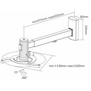 Skilltech Universal Short Through Projector Ceiling Mount