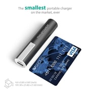 RAVPower 3350mAh Luster Portable Charger - Black