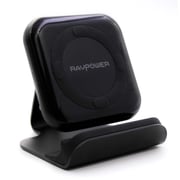 RAVPower QC3.0 10W Fast Wireless Charging Pad with Stand - Black