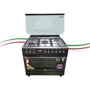 GL General 60x90 Gas Cooker With Double Fan Granite Full Safety And Grilling System