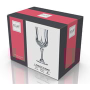 Eclat Longchamp Wine Stemglass 6pc Set