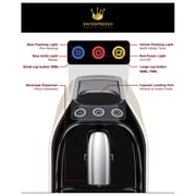 Swisspresso Espresso Machine Red with 80 Capsule 1RCM80