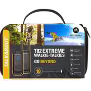 Motorola Talkabout T82 Walkie Talkies Extreme Twin Pack With Batteries & UK Charger, B8P00811YDEMAG