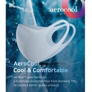 Airshell Antibacterial Cool Mask White (XS)
