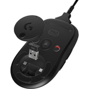 Logitech G PRO Wireless Optical Gaming Mouse With RGB Lighting - Black