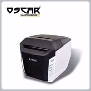 OSCAR POS92 80mm Thermal Bill POS Receipt Printer With Auto-Cutter Black & White
