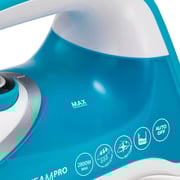 Morphy Richards Turbosteam Pro Steam Iron 2800W, White/Blue