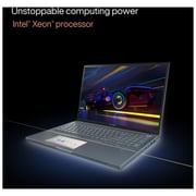 Asus ProArt StudioBook Pro X W730G5T-H8104R Laptop - Xeon E-2276M 2.8GHz 64GB 4TB 16GB Win10Pro 17inch WUXGA Star Grey English/Arabic Keyboard
