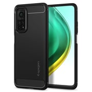 Spigen Rugged Armor designed for Xiaomi Mi 10T and Mi 10T Pro case cover - Matte Black